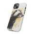 Badger on a Yellow Background - Impact Resistant Phone Case